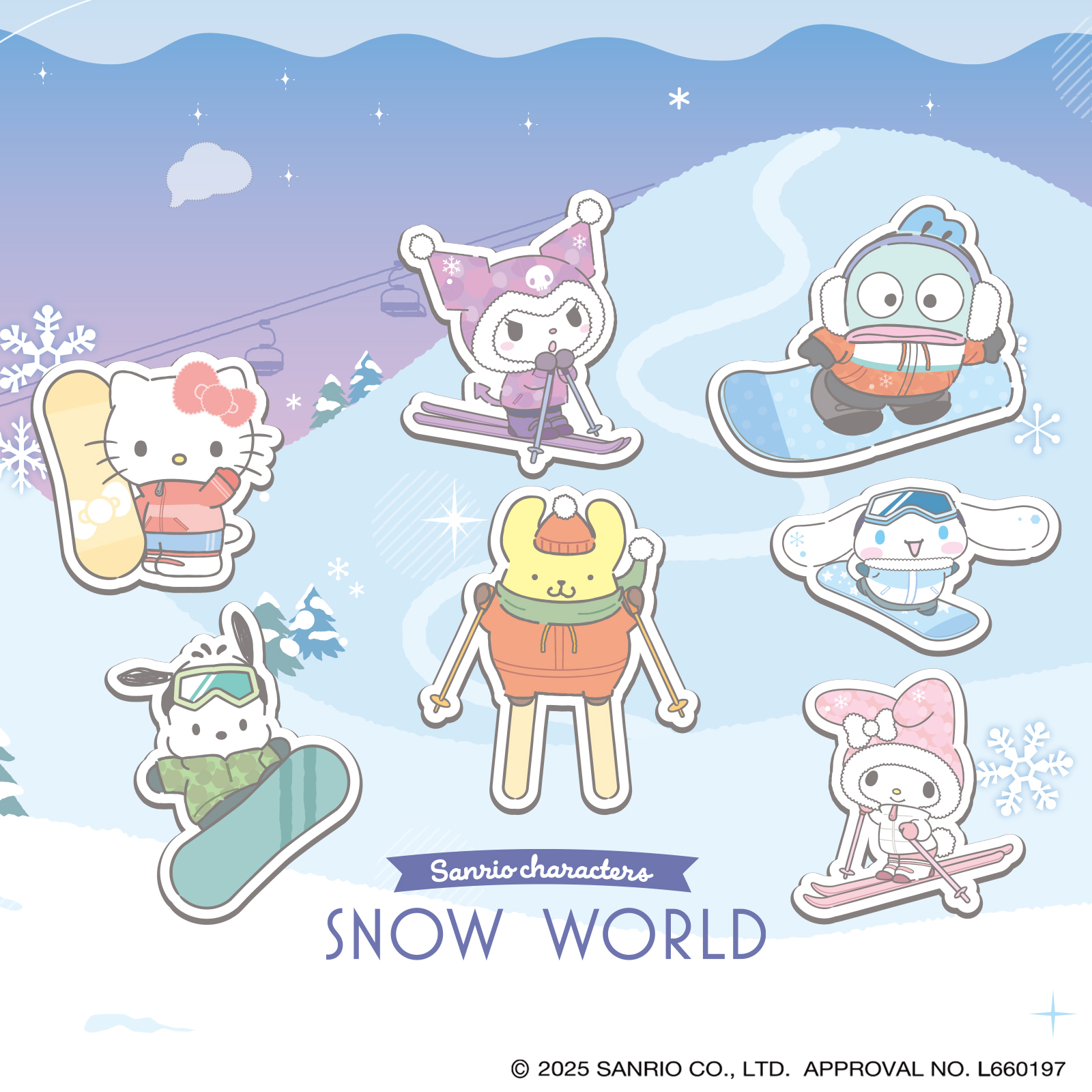 SNOW WORLD×サンリオキャラクターズ